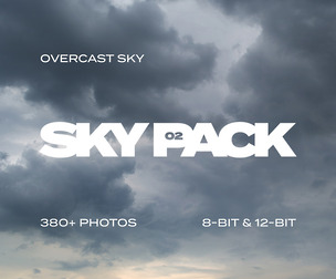 SKY PACK 02 / Overcast Sky — photo reference pack