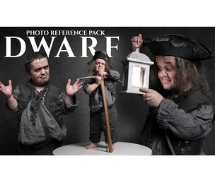 A Dwarf - Reference Photo Pack for Artists 1122 JPEGs noAI