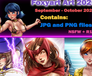 Foxyart Art Pack  SEPTEMBER - OCTOBER 2020