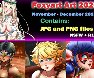 Foxyart Art Pack NOVEMBER - DECEMBER 2020