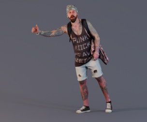 Hitchhiker Guy