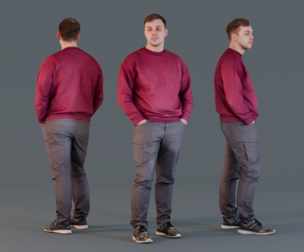 Guy in a Wine Jumper
