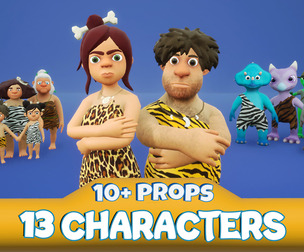 Stone Age Characters Pack