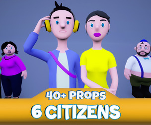 Citizens with Props