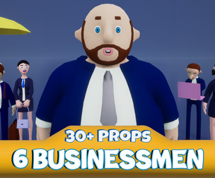Businessmen Pack with Props