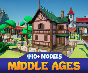 Middle Ages Historical Environment Pack with Toon Shader