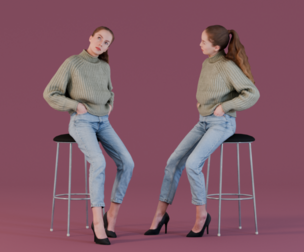 Knit and Denim