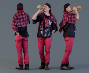 Young Rapper with Booze