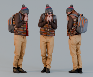 Frozen Guy