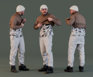Guy in a Turtleneck Undresses