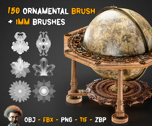 150 Ornamental Brush + Imm Brushes - Vol 27