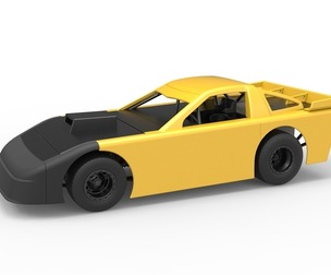 New Zealand Super Saloon race car 1:25