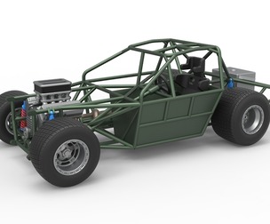 New Zealand Super Saloon race car Base 1:25
