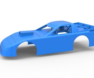 Shell of New Zealand Super Saloon race car 1:25