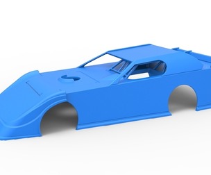Shell of Dirt Modified Super stock car 1:25