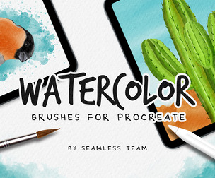 Procreate Watercolor Brushes