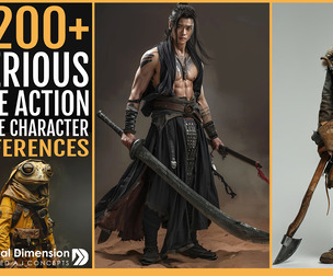 1200 Various Live Action game Characters