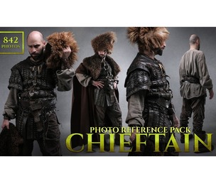 A Chieftain - Reference Photo Pack For Artists 842 JPEGs noAI