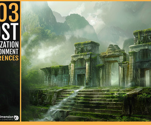303 Lost Civilization environment