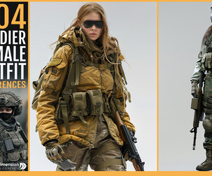 404 Soldier Female Outfit