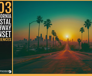 303 California Coastal Highway Sunset