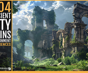 404 Ancient City Ruins environment