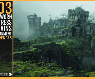 303 Timeworn Fortress Remains environment