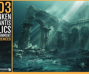 303 Sunken Atlantis Relics environment