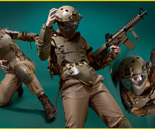 Action Heroine - Reference Photo Pack for Artists 548 JPEGs noAI