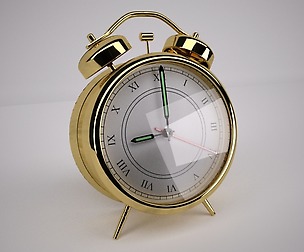 Brass Alarm Clock