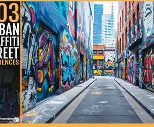 303 Urban Graffiti Street