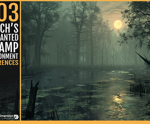 303 Witch's Enchanted Swamp Environment