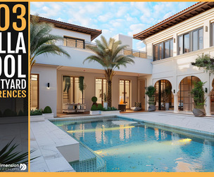 303 Villa Courtyard with Pool