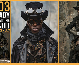 303 Shady Steampunk Bandit