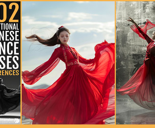 202 Traditional Chinese Dance Poses