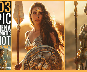 303 Epic Athena Cinematic Shot