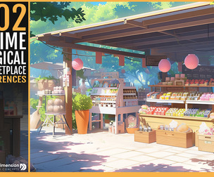 202 Anime Magical Marketplace
