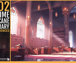 202 Anime Arcane Library