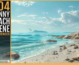 404 Sunny Beach Scene