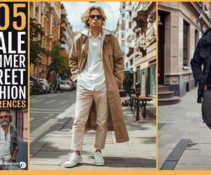 505 Mature Man Summer Street Fashion