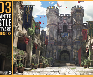 303 Enchanted Castle Courtyard