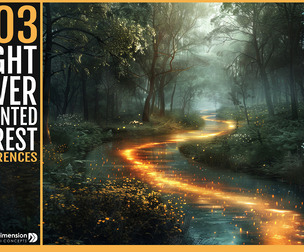 303 Light River in Haunted Forest