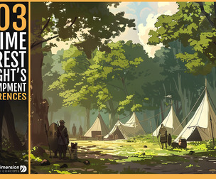 303 Anime Forest Knights' Encampment