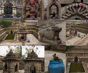 Nepal Ancient Temple Images for 3D Game Concept