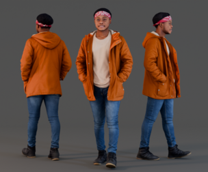Forward with Smile - Casual Urban Guy
