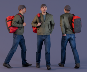 Walk After Workout with Backpack