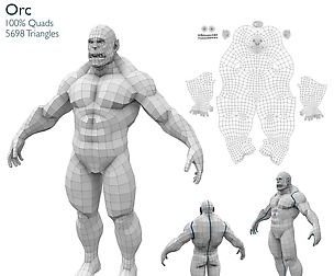 Orc Base Mesh