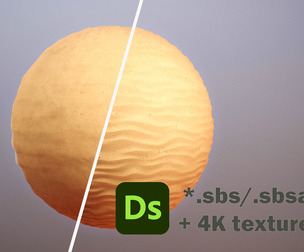 Sand Tileable PBR Material