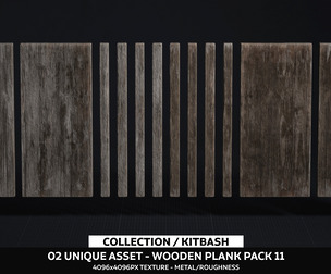Wooden Plank Pack Vol 11