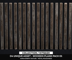Wooden Plank Pack Vol 01